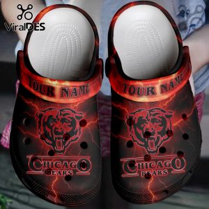 Chicago Bears x Stranger Things Crocs Crocband Clogs