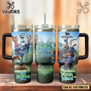 Zootopia 2 Custom 40oz Tumbler With Handle