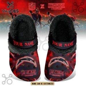 Los Angeles Chargers x Stranger Things Fleece Crocs Crocband