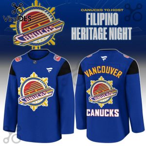 Vancouver Canucks Filipino Heritage 2026 Hockey Jersey Vancouver Canucks Filipino Heritage 2026 Hockey Jersey