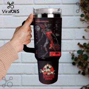 Stranger Things Custom 40oz Stanley Tumbler