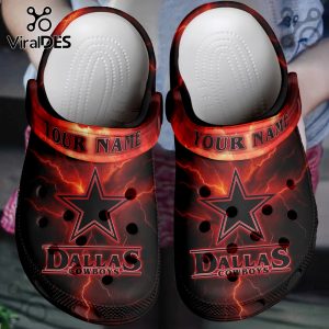 Dallas Cowboys x Stranger Things Crocs Crocband Clogs