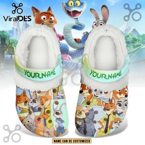 Zootopia 2 Fleece Crocs Crocband Clogs Zootopia 2 Fleece Crocs Crocband Clogs