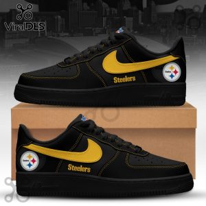 Pittsburgh Steelers Blackout Limited Nike Air Force 1