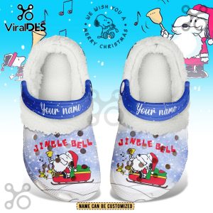 Snoopy x Christmas Crocs Crocband Fleece Clogs Shoes