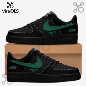 New York Jets Blackout Nike Air Force 1