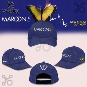 Maroon 5 Love Is Like Tour Camo Hoodie And Cap