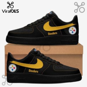 Pittsburgh Steelers Blackout Limited Nike Air Force 1