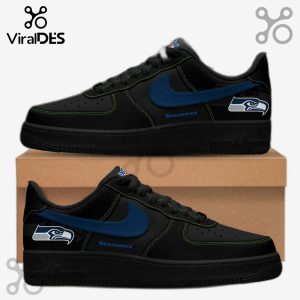 Seattle Seahawks Blackout Nike Air Force 1