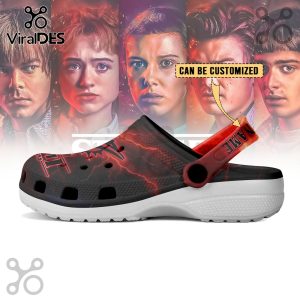 Miami Dolphins x Stranger Things Crocs Crocband Clogs