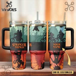Personalized Stranger Things 40oz Stanley Tumbler