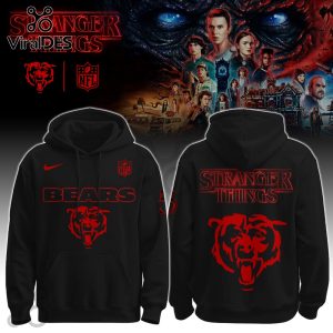 Chicago Bears NFL Stranger Things Hoodie And Pants
