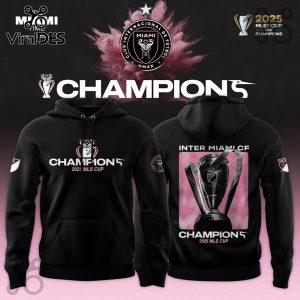 Inter Miami CF 2025 MLS Cup Champions Limited Hoodie