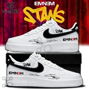 Eminem Stans White Edition Air Jordan 1 Sneakers