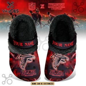 Atlanta Falcons x Stranger Things Fleece Crocs Crocband