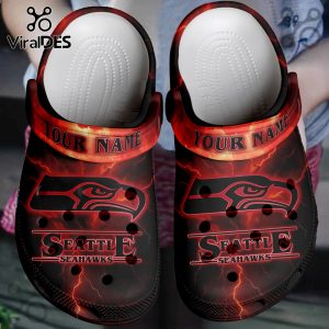 Seattle Seahawks x Stranger Things Crocs Crocband Clogs