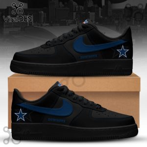 Dallas Cowboys Blackout Nike Air Force 1