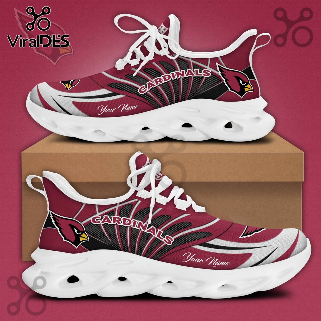 Arizona Cardinals NFL Limited Edition Max Soul Shoes Arizona Cardinals NFL Limited Edition Max Soul Shoes