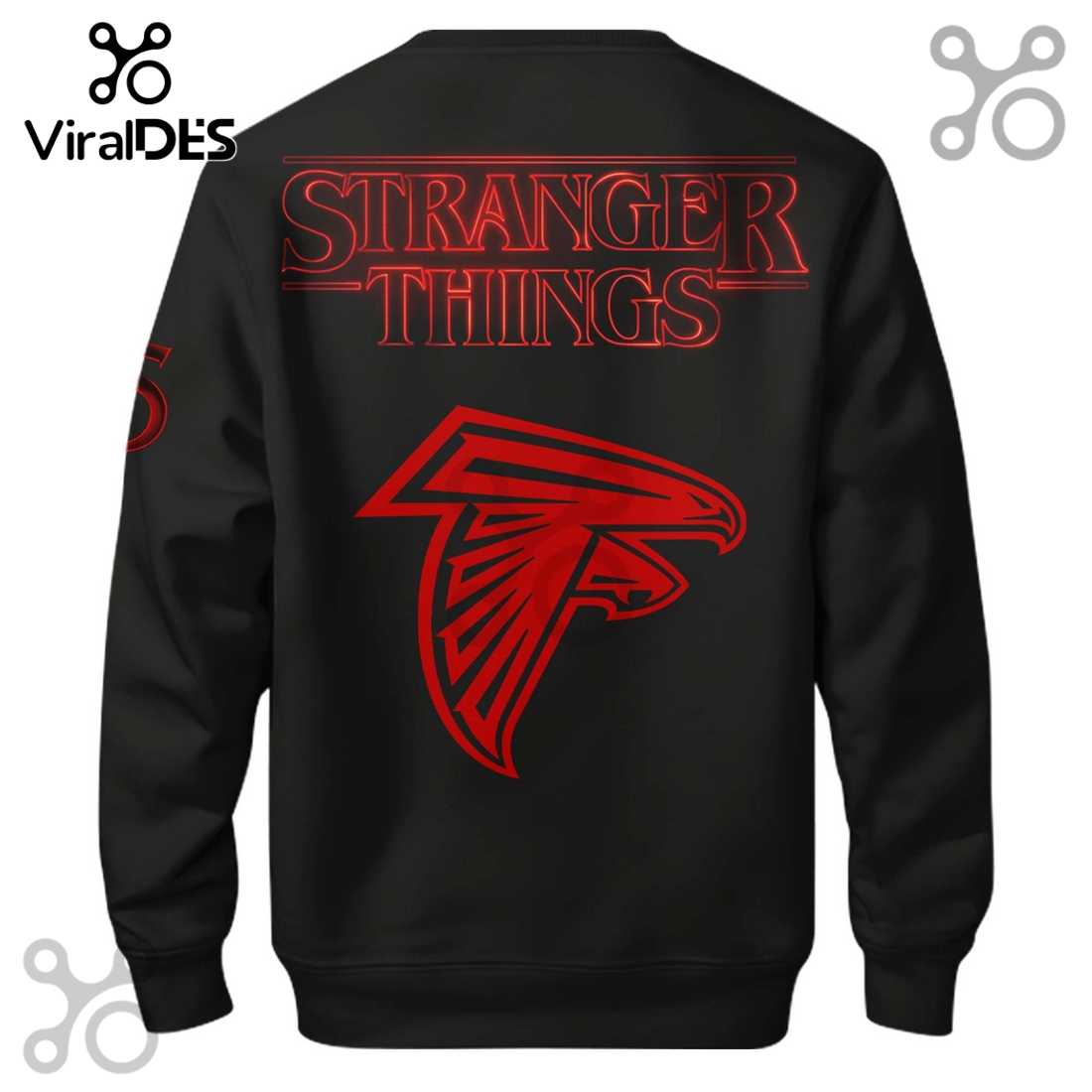 Atlanta Falcons NFL Stranger Things Limited Edition Hoodie Atlanta Falcons NFL Stranger Things Limited Edition Hoodie