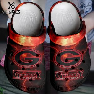 Green Bay Packers x Stranger Things Crocs Crocband Clogs