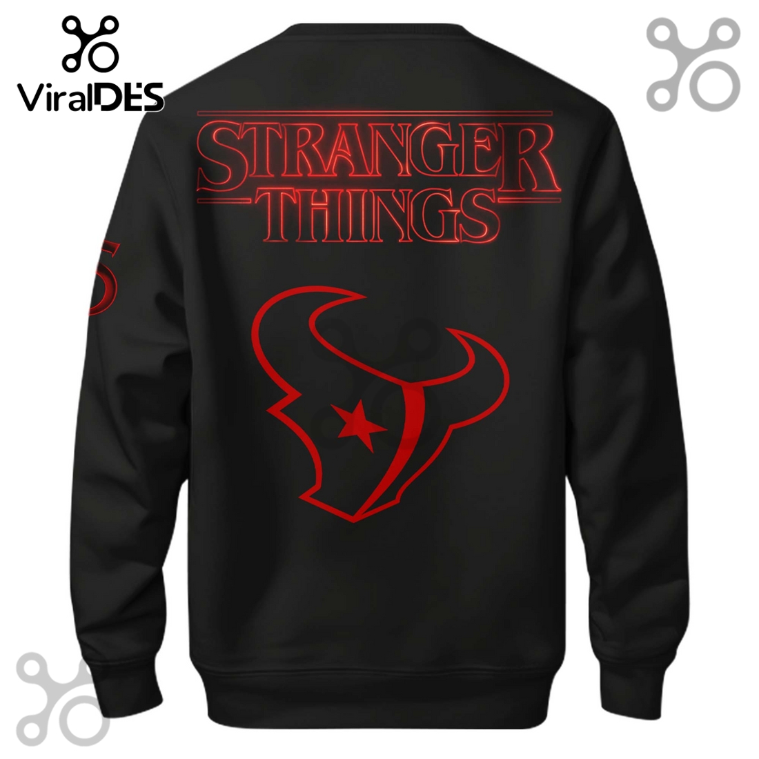Houston Texans NFL Stranger Things Limited Edition Hoodie Houston Texans NFL Stranger Things Limited Edition Hoodie