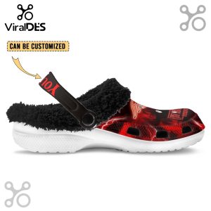 New England Patriots x Stranger Things Fleece Crocs Crocband