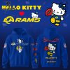 Los Angeles Rams x Hello Kitty Limited Pink Hoodie