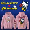 Los Angeles Rams x Hello Kitty Limited Blue Hoodie