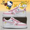 Los Angeles Rams x Hello Kitty White Air Force 1 Shoes Los Angeles Rams x Hello Kitty White Air Force 1 Shoes