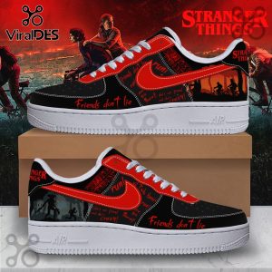 Stranger Things Air Jordan 1 Sneakers For Men And Women