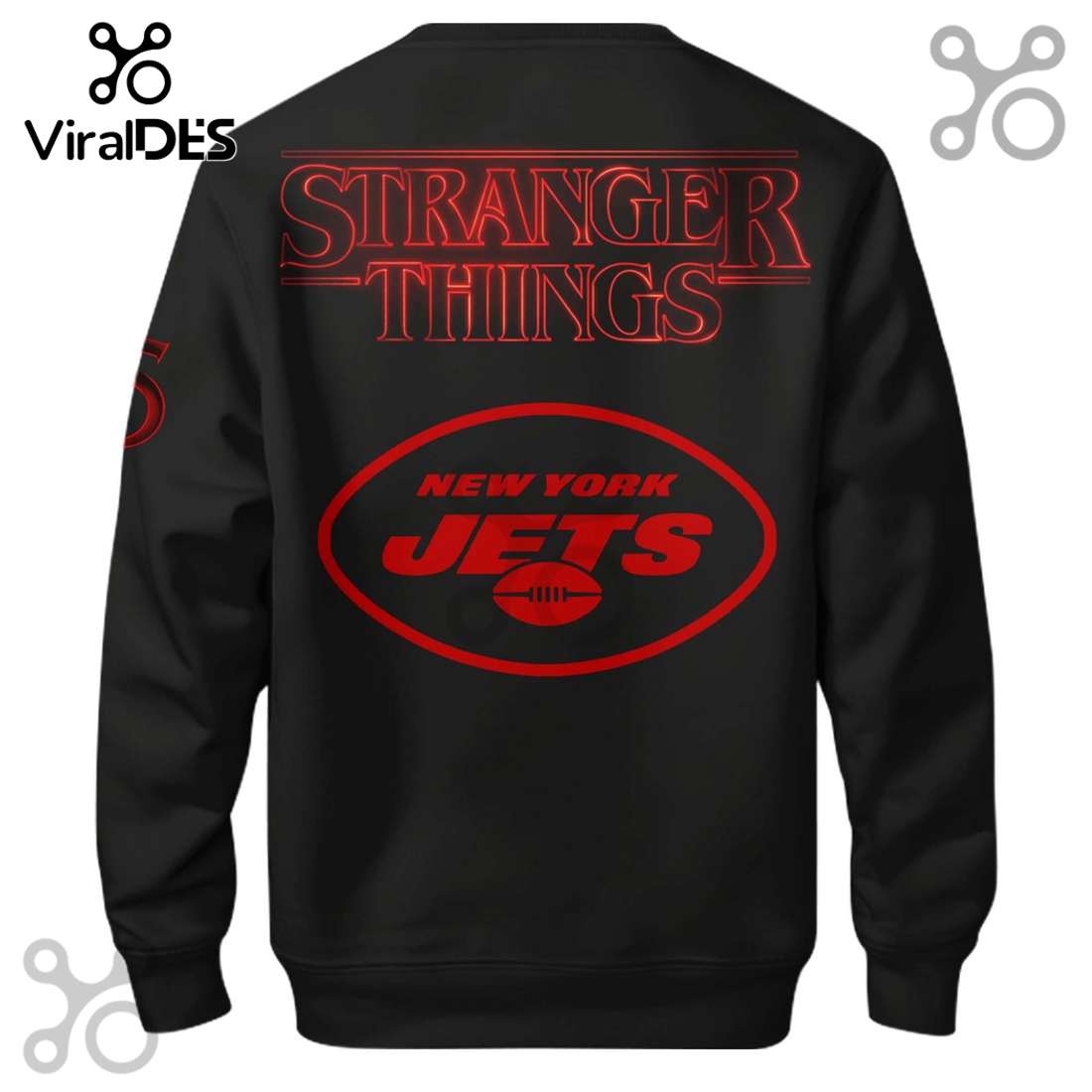 New York Jets NFL Stranger Things Limited Edition Hoodie New York Jets NFL Stranger Things Limited Edition Hoodie