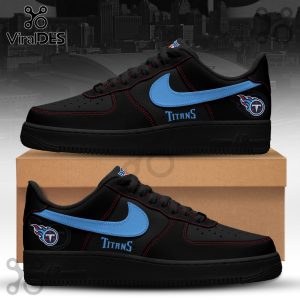 Tennessee Titans Blackout Nike Air Force 1