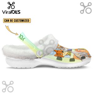 Zootopia 2 Fleece Crocs Crocband Clogs