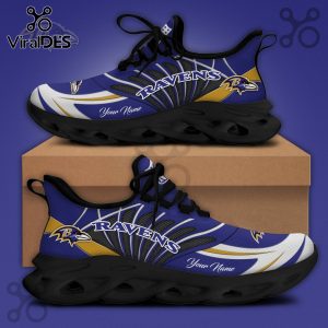Baltimore Ravens NFL Limited Edition Max Soul Shoes Baltimore Ravens NFL Limited Edition Max Soul Shoes