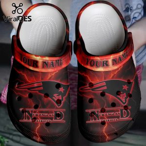 New England Patriots x Stranger Things Crocs Crocband Clogs