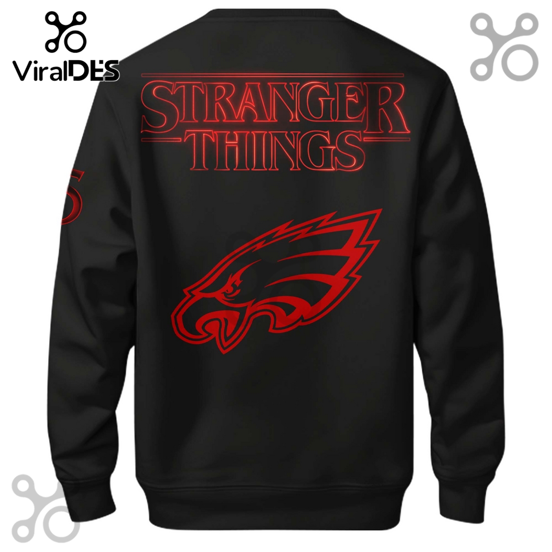 Philadelphia Eagles NFL Stranger Things Limited Edition Hoodie Philadelphia Eagles NFL Stranger Things Limited Edition Hoodie