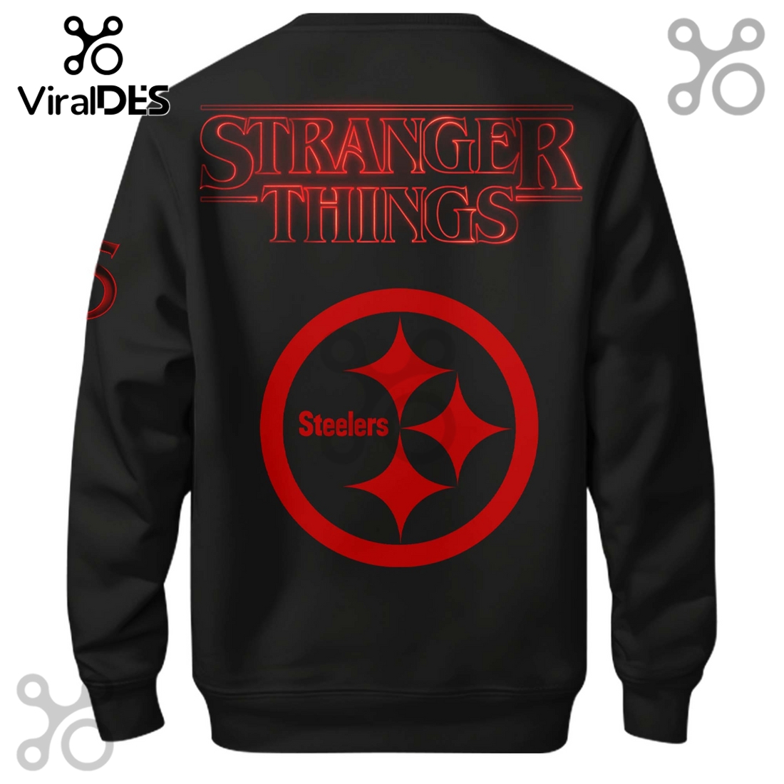 Pittsburgh Steelers NFL Stranger Things Limited Edition Hoodie Pittsburgh Steelers NFL Stranger Things Limited Edition Hoodie