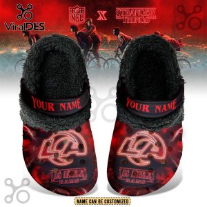 Los Angeles Rams x Stranger Things Fleece Crocs Crocband