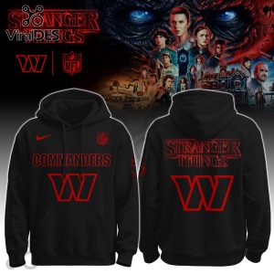 Washington Commanders NFL Stranger Things Hoodie And Pants