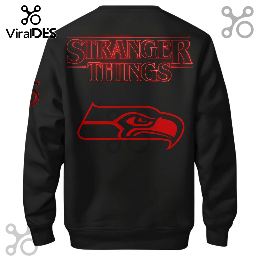Seattle Seahawks NFL Stranger Things Limited Edition Hoodie Seattle Seahawks NFL Stranger Things Limited Edition Hoodie