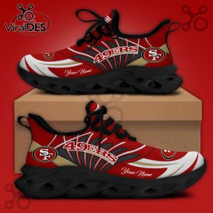 San Francisco 49ers NFL Limited Edition Max Soul Shoes