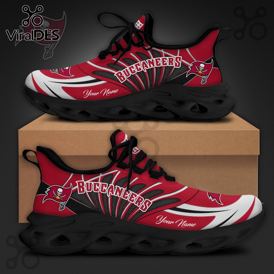 Tampa Bay Buccaneers NFL Limited Edition Max Soul Shoes Tampa Bay Buccaneers NFL Limited Edition Max Soul Shoes