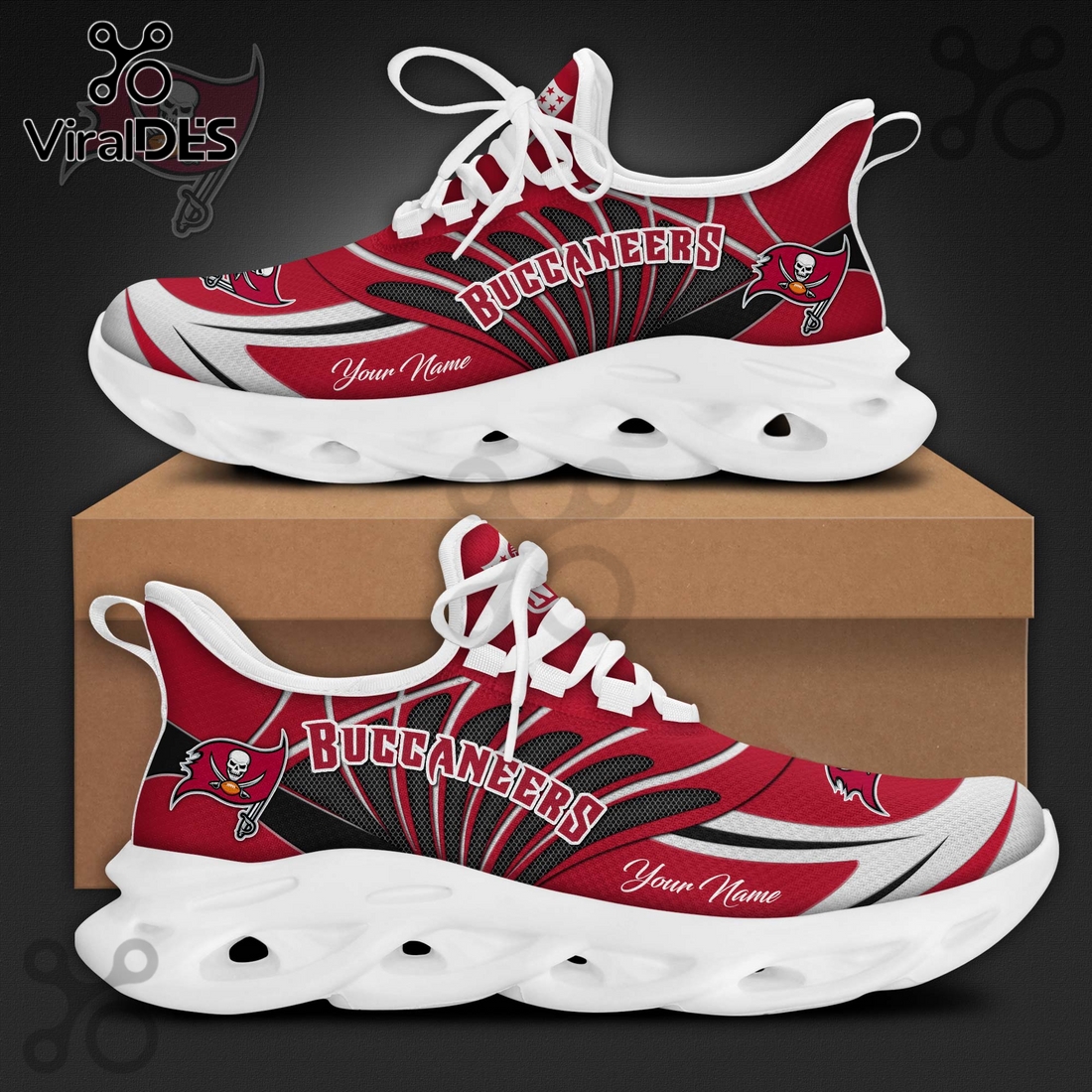Tampa Bay Buccaneers NFL Limited Edition Max Soul Shoes Tampa Bay Buccaneers NFL Limited Edition Max Soul Shoes