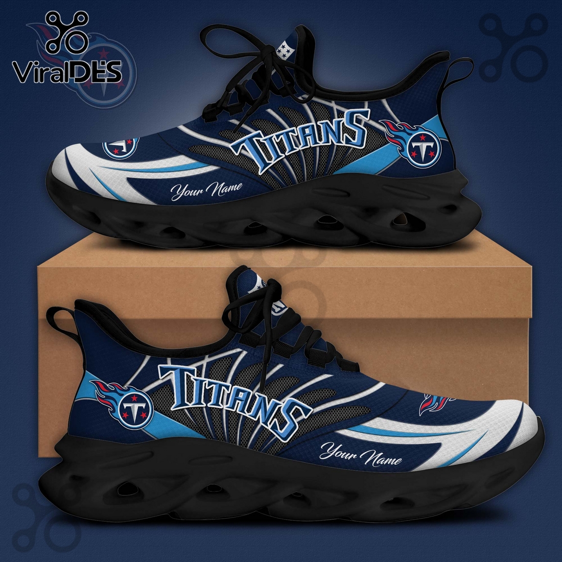 Tennessee Titans NFL Limited Edition Max Soul Shoes Tennessee Titans NFL Limited Edition Max Soul Shoes
