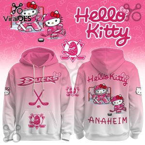 Anaheim Ducks NHL x Hello Kitty Hoodie And Joggers Anaheim Ducks NHL x Hello Kitty Hoodie And Joggers