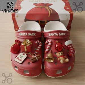 Santa Sack Premium Crocs Clogs With Charms