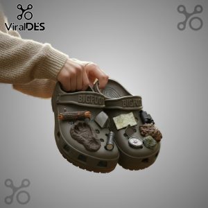 Bigfoot Crocs - Premium clogs featuring Bigfoot design & fun charms!