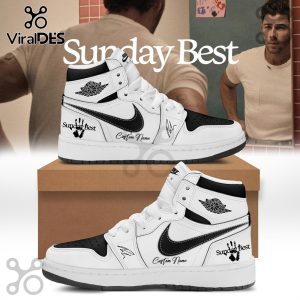 Nick Jonas Sunday Best Custom Air Jordan 1 Hightop