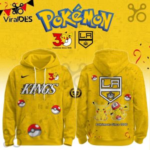 Los Angeles Kings NHL x Pokemon 30th Anniversary Hoodie And Joggers