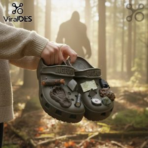 Bigfoot Premium Crocs Clogs With Charms
